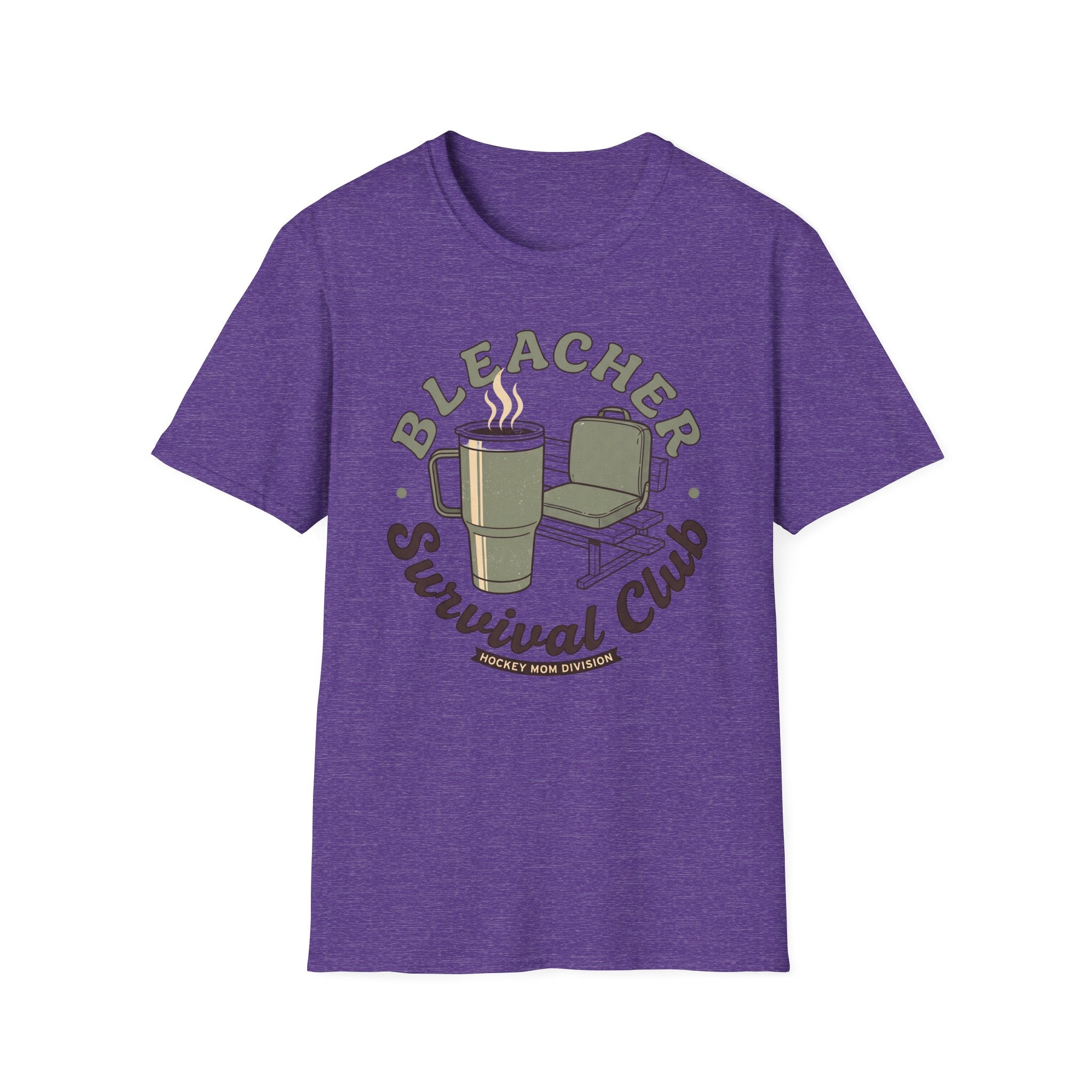 Bleacher Survival Hockey Mom Shirt
