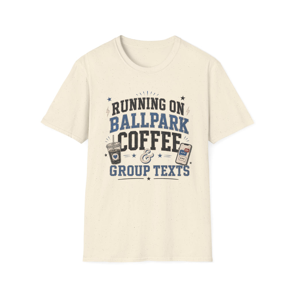 Ballpark Coffee Group Texts Shirt
