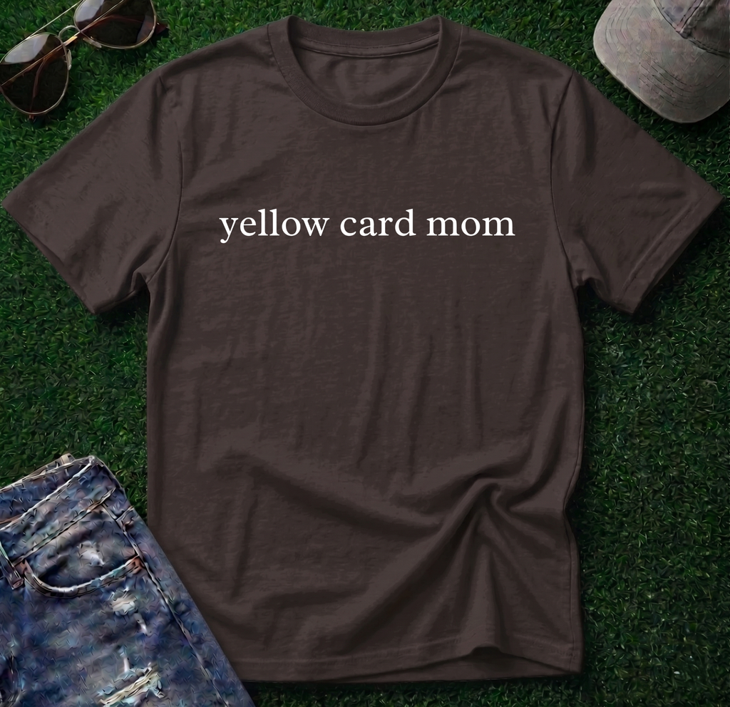 Yellow Card Mom Shirt