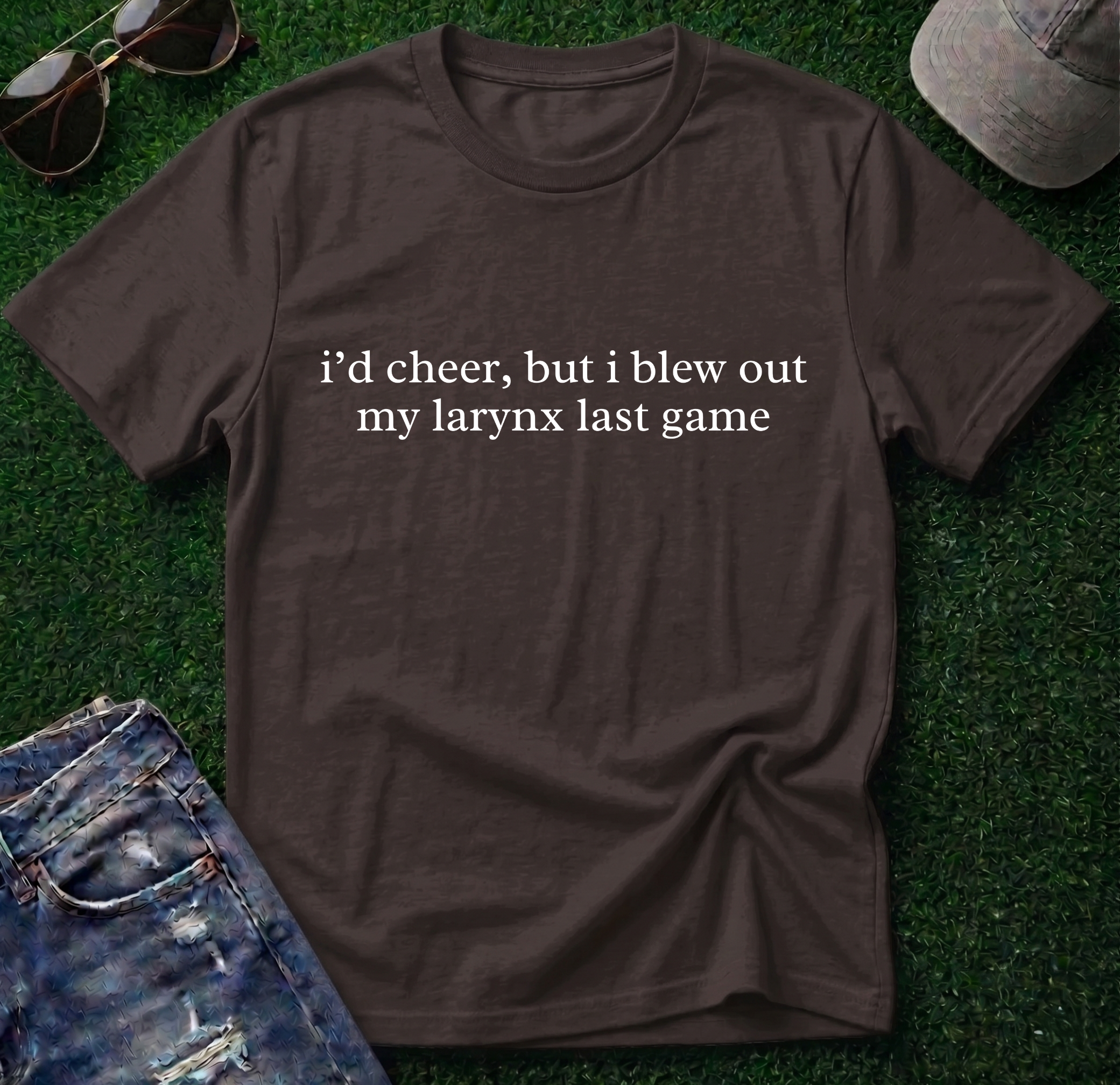 Blew out my Larynx Shirt