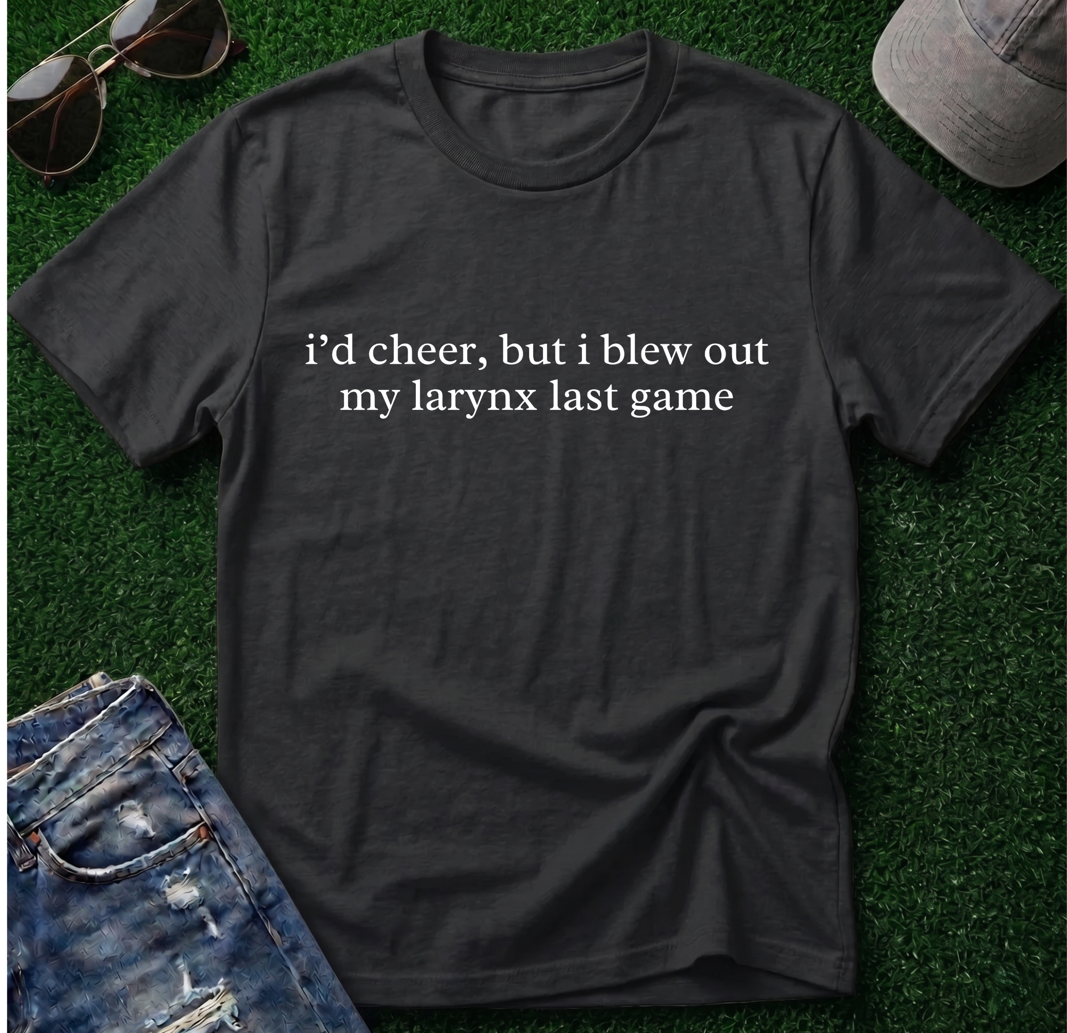Blew out my Larynx Shirt