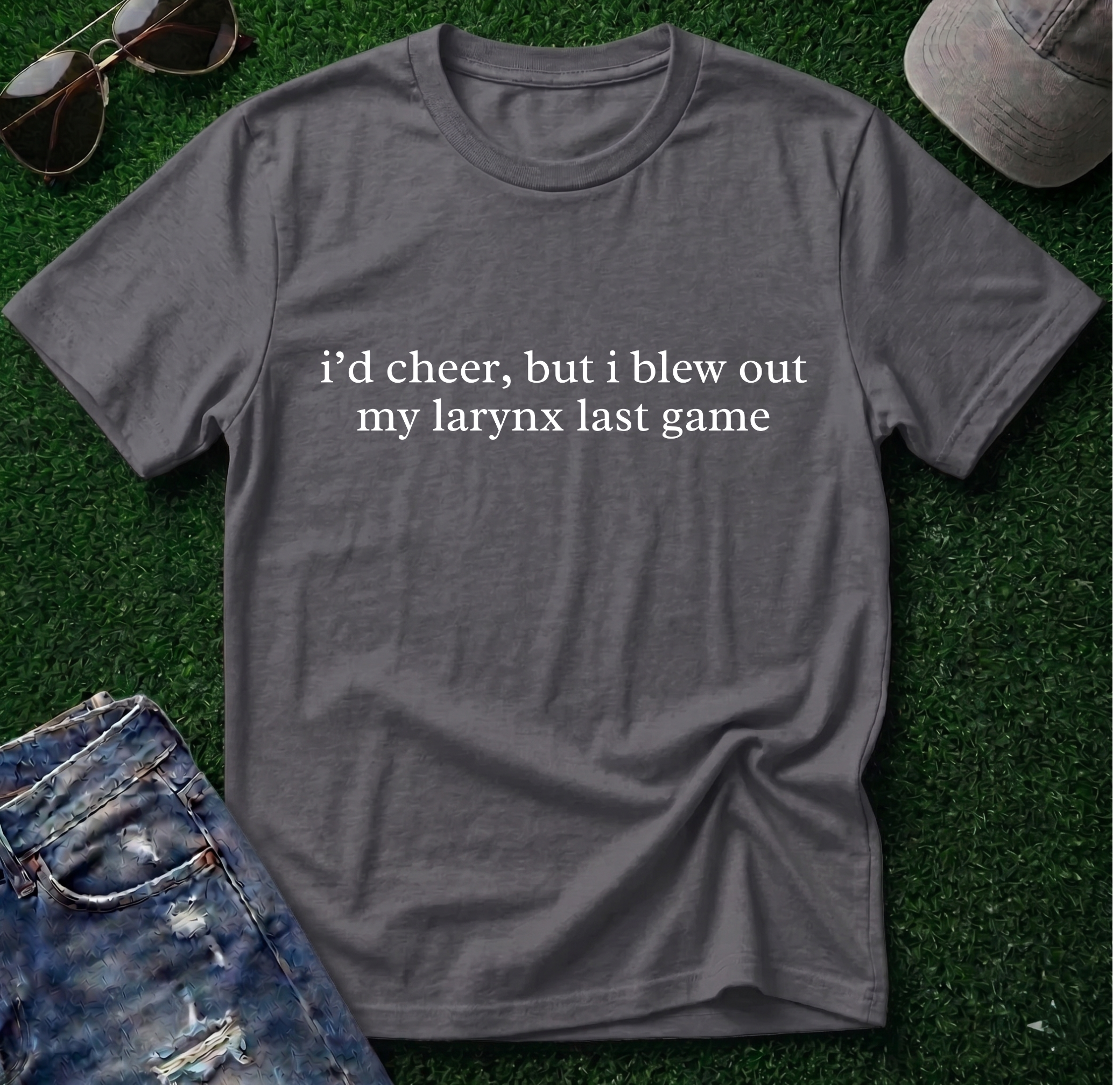 Blew out my Larynx Shirt