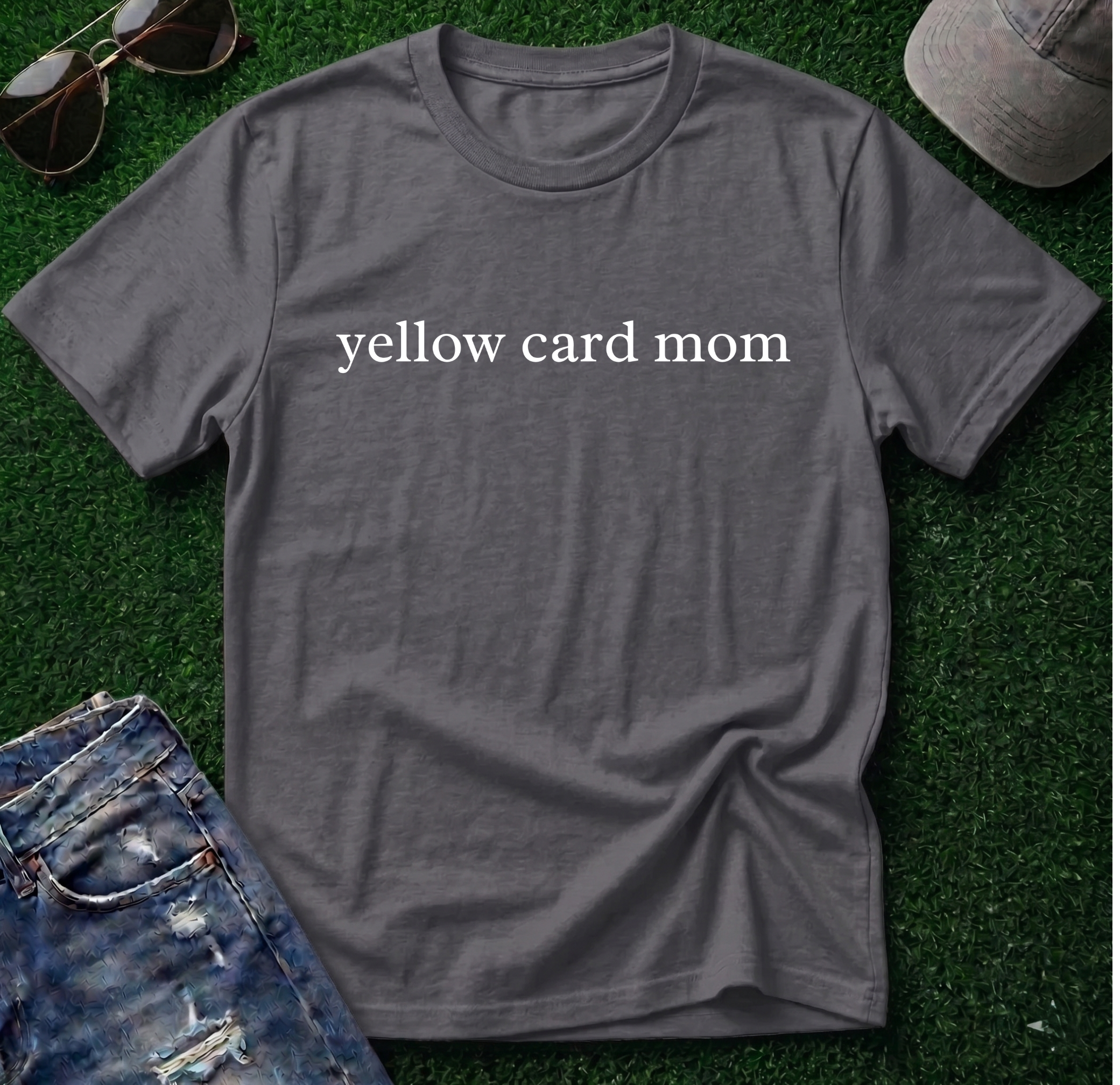 Yellow Card Mom Shirt