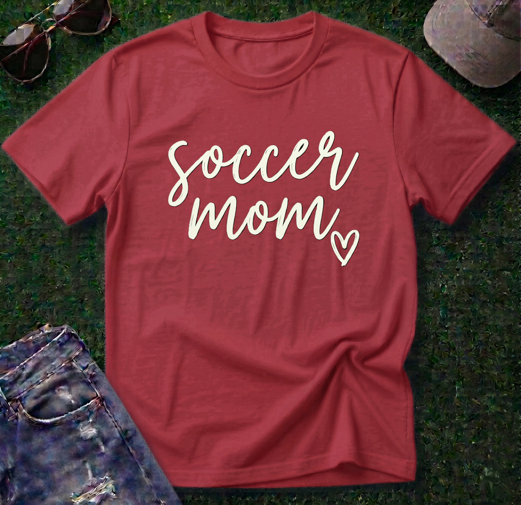 Soccer Mom Heart Shirt