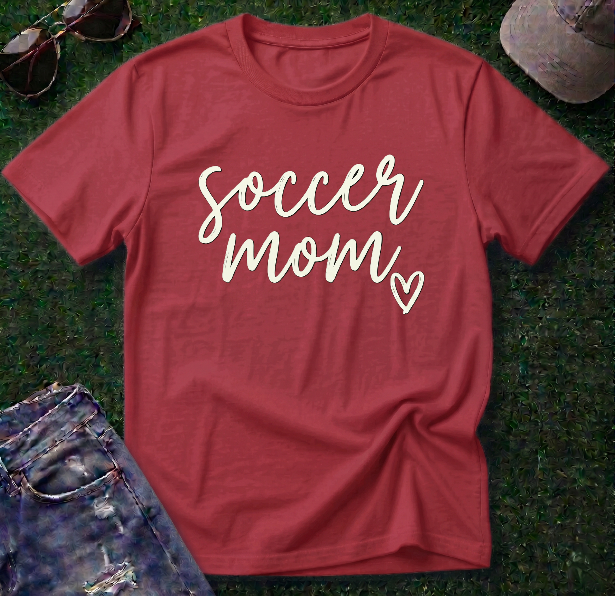 Soccer Mom Heart Shirt