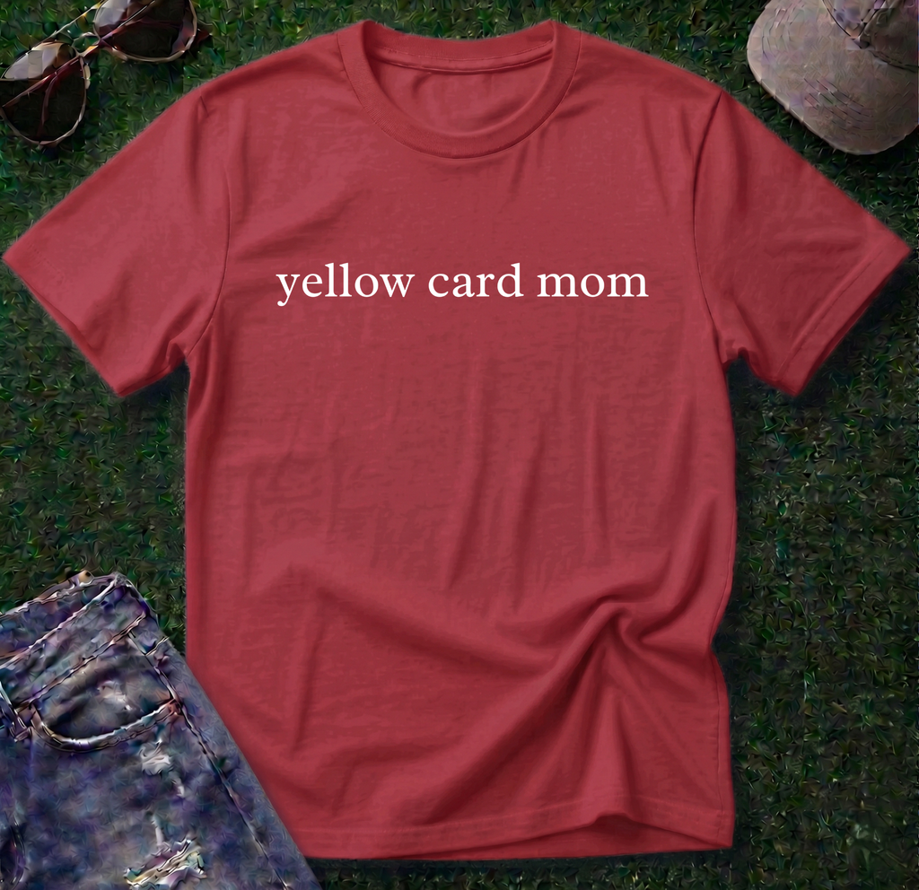 Yellow Card Mom Shirt