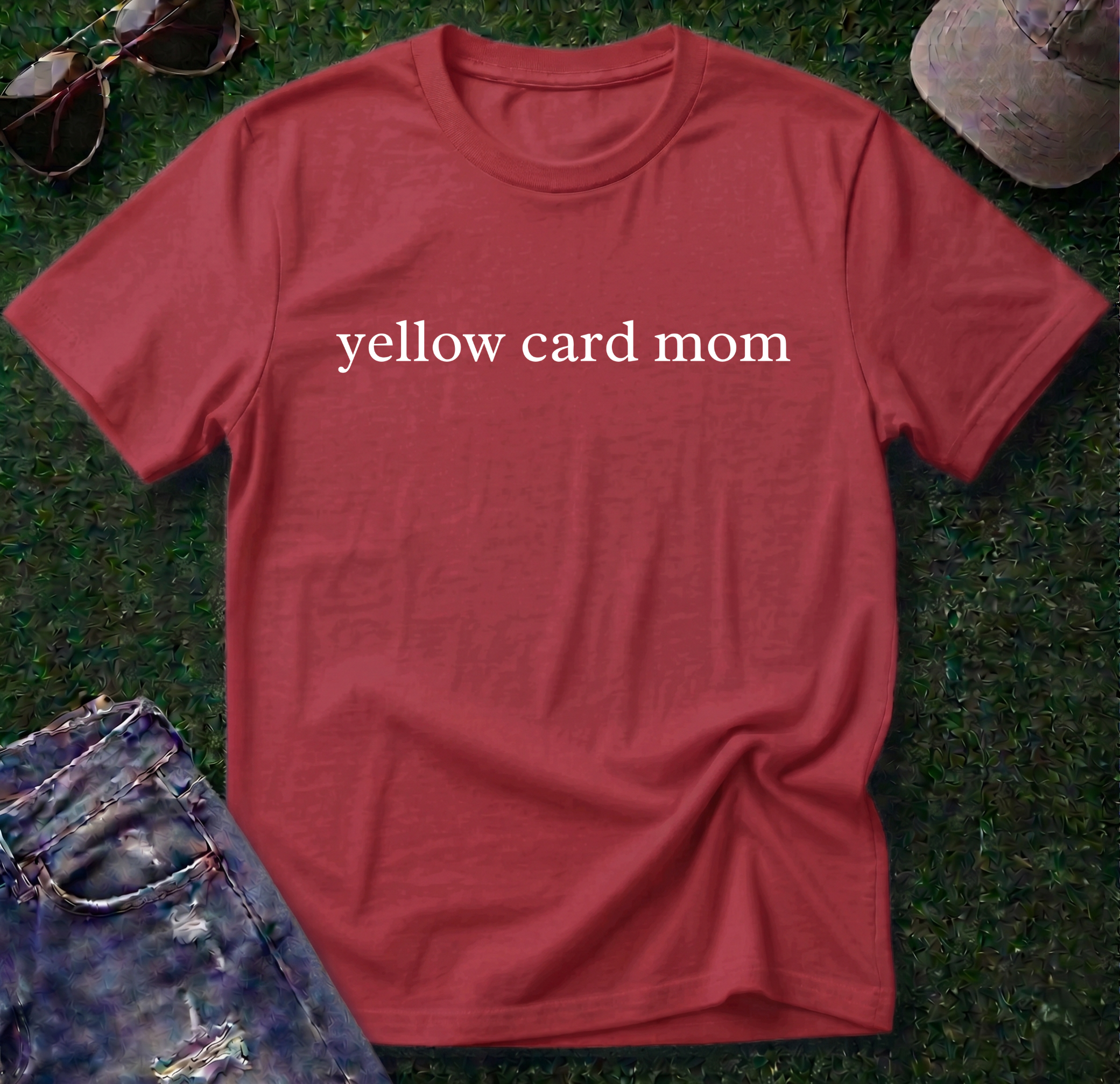 Yellow Card Mom Shirt