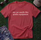 Car Smells Like Goalie Equipment Shirt