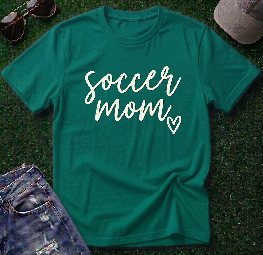 Soccer Mom Heart Shirt