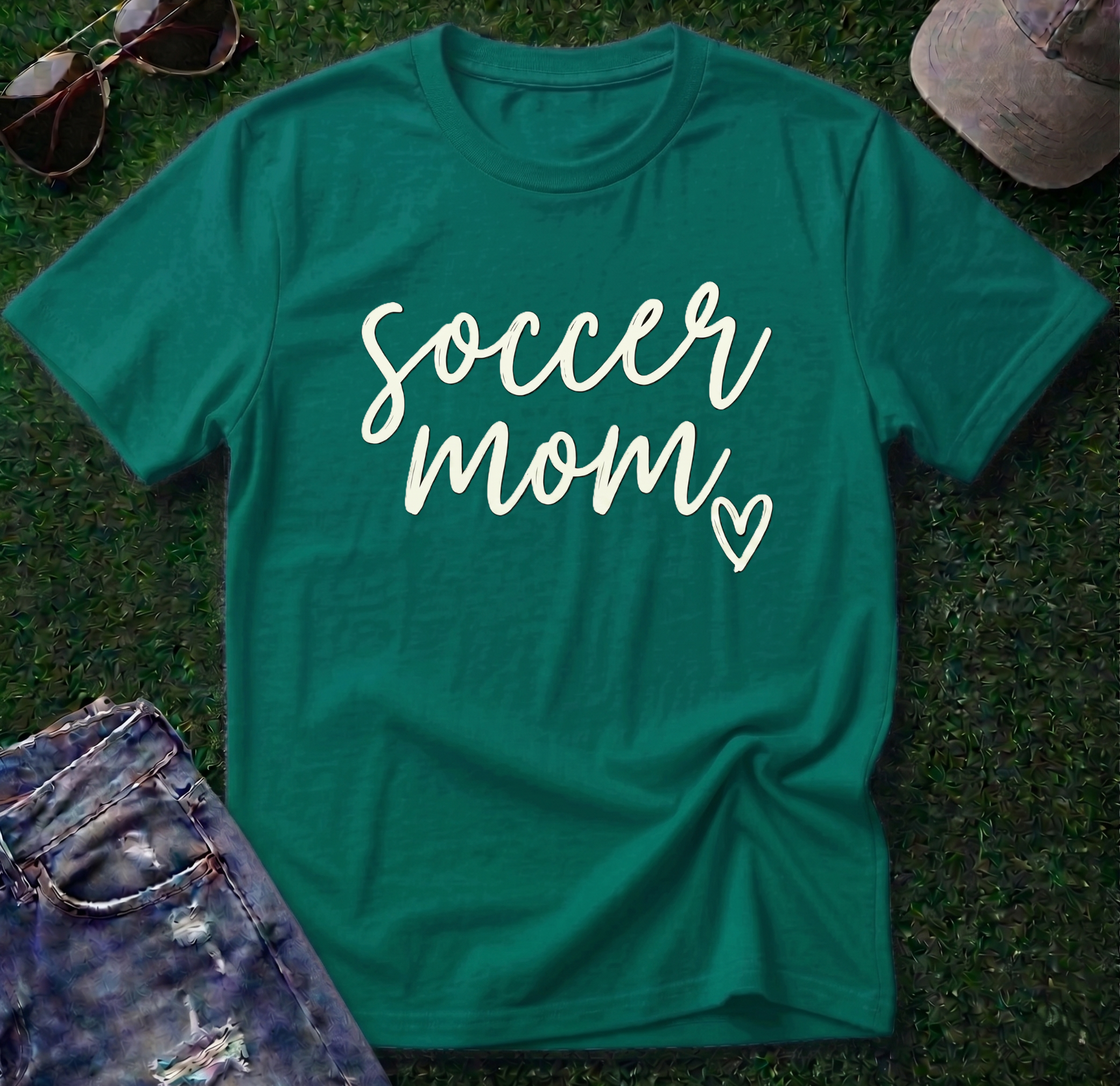 Soccer Mom Heart Shirt