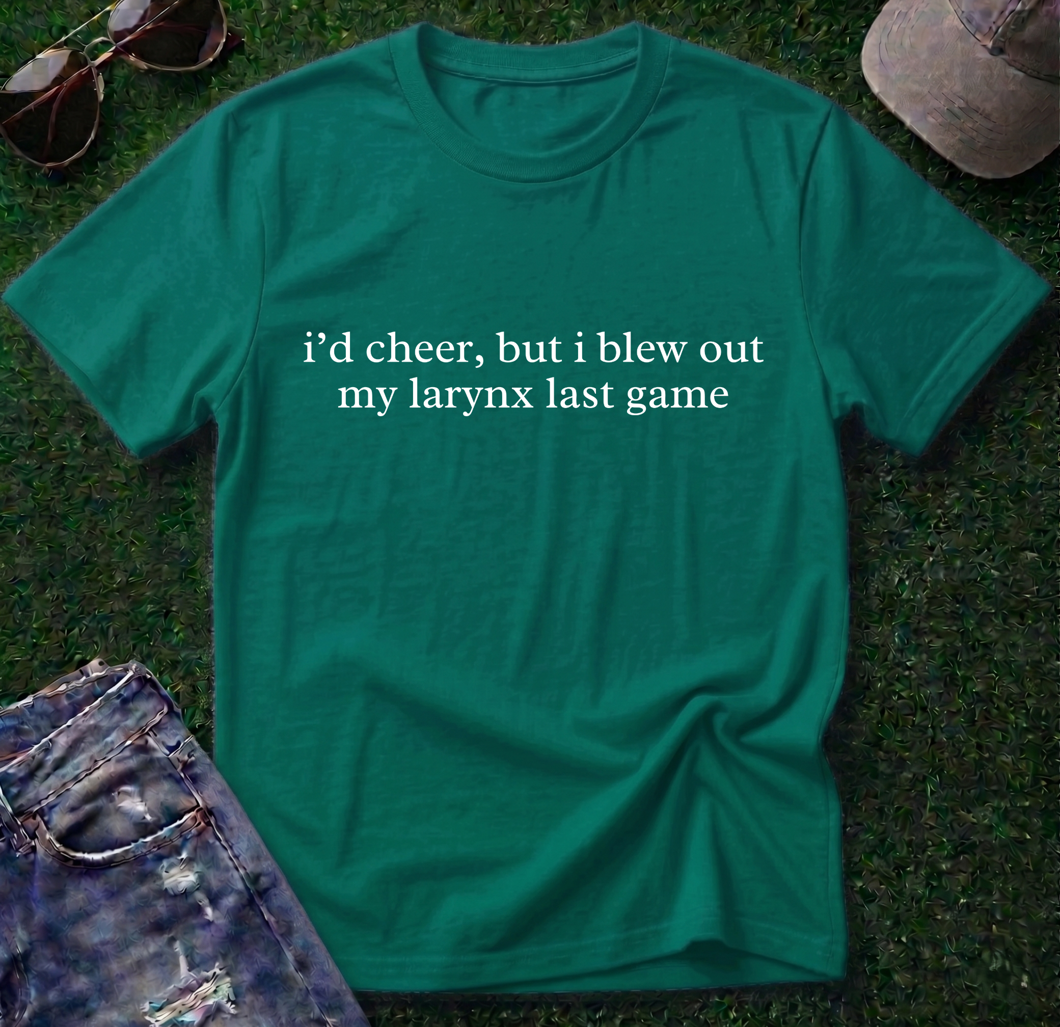 Blew out my Larynx Shirt