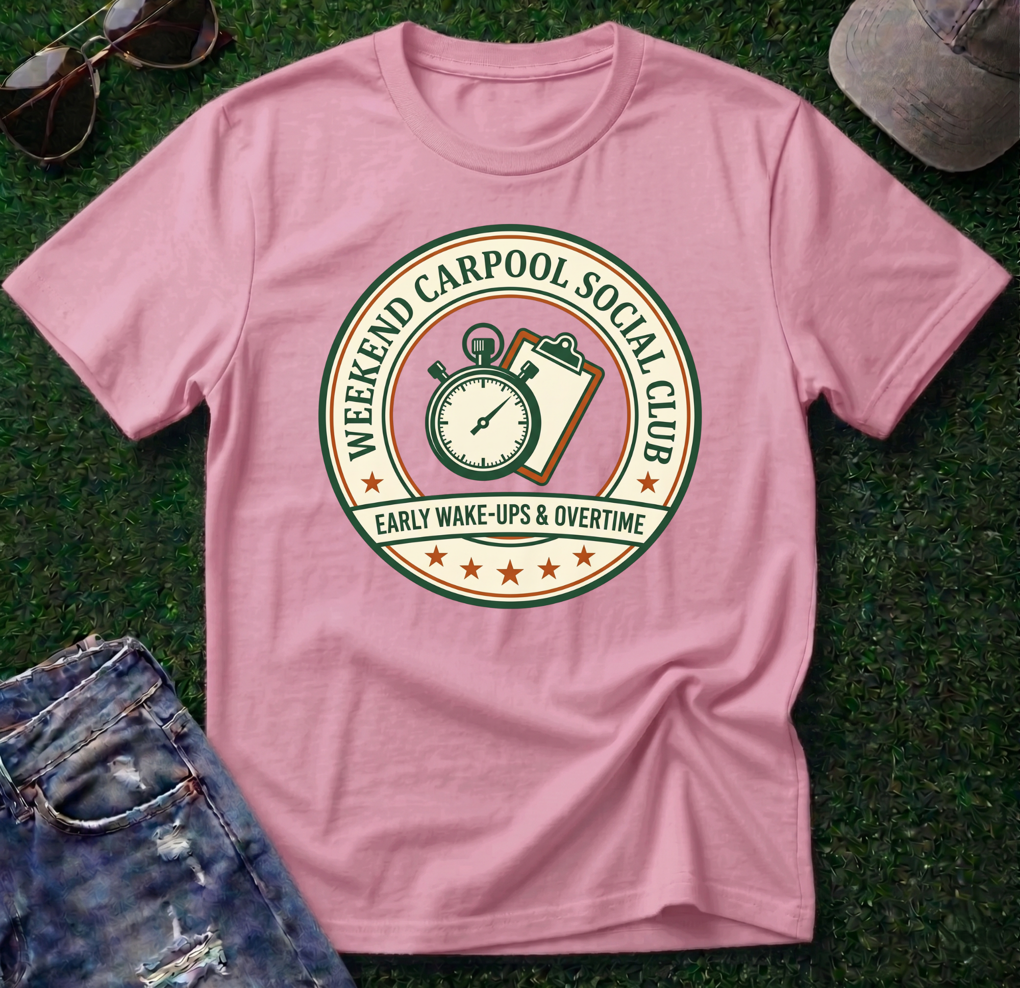 Weekend Carpool Social Club Shirt