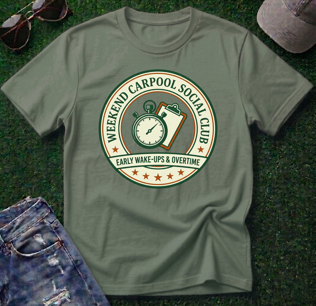 Weekend Carpool Social Club Shirt