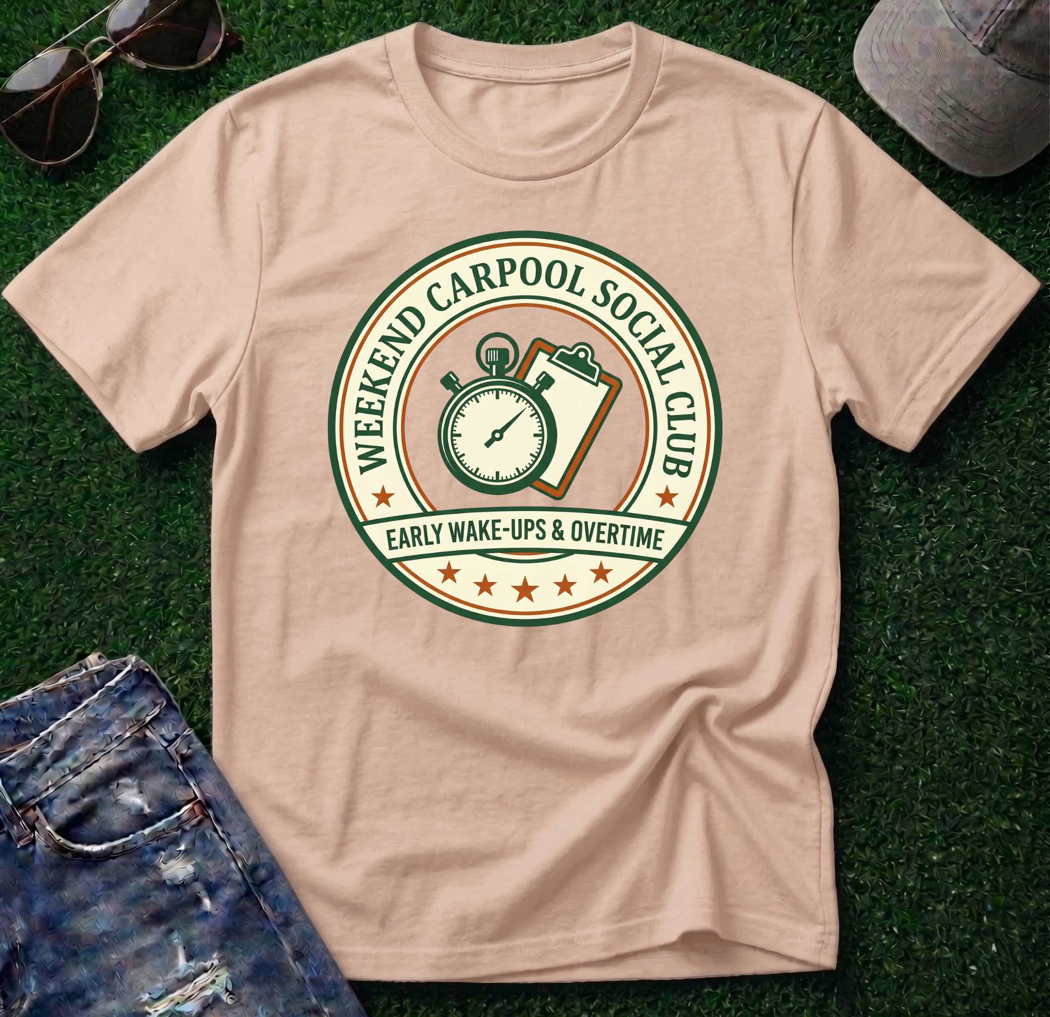 Weekend Carpool Social Club Shirt