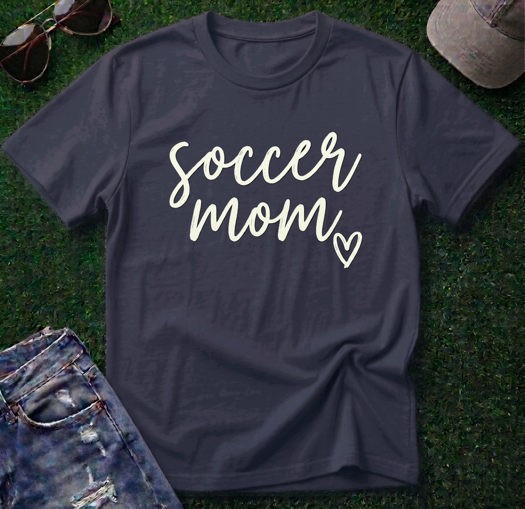 Soccer Mom Heart Shirt
