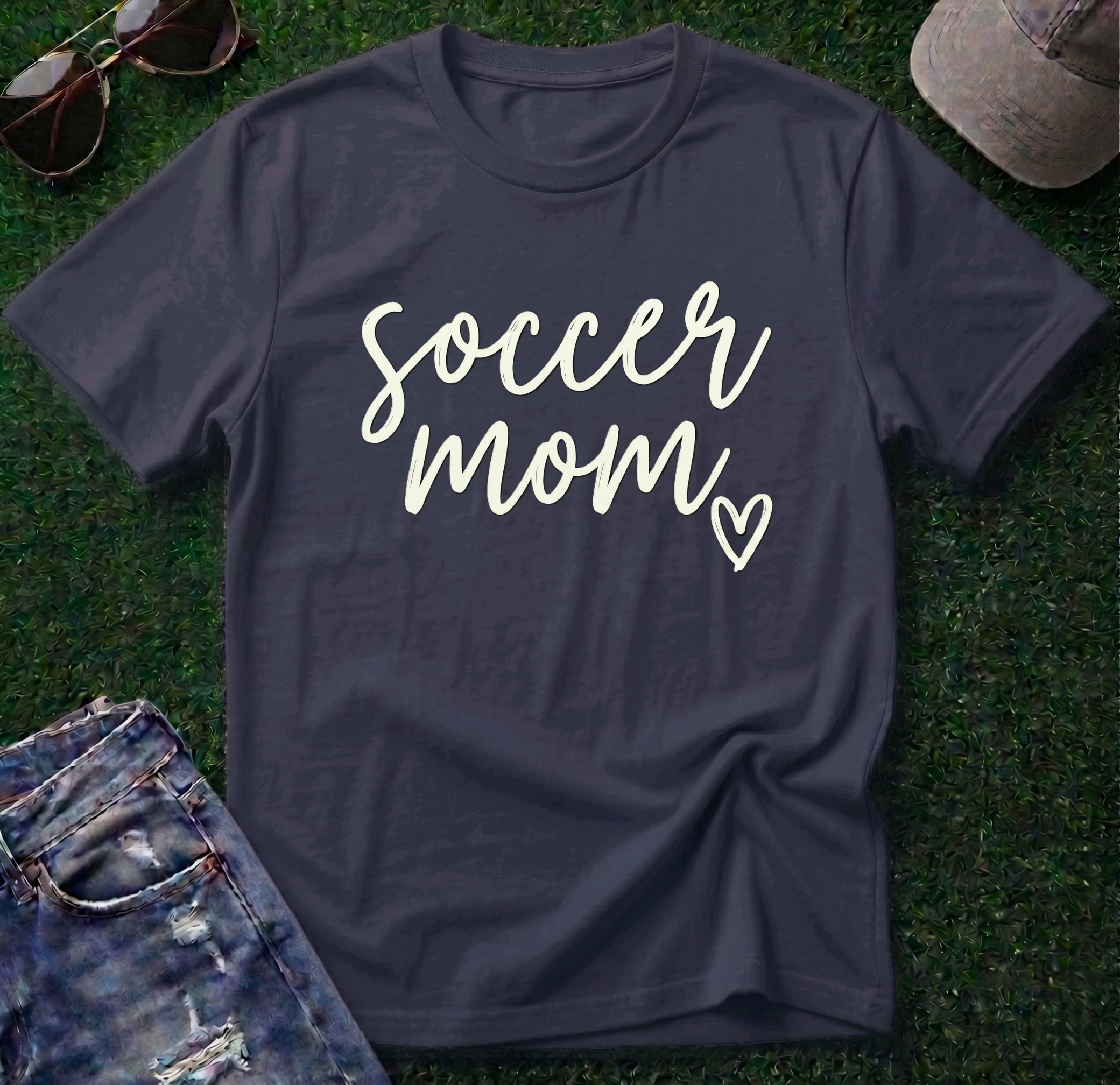 Soccer Mom Heart Shirt
