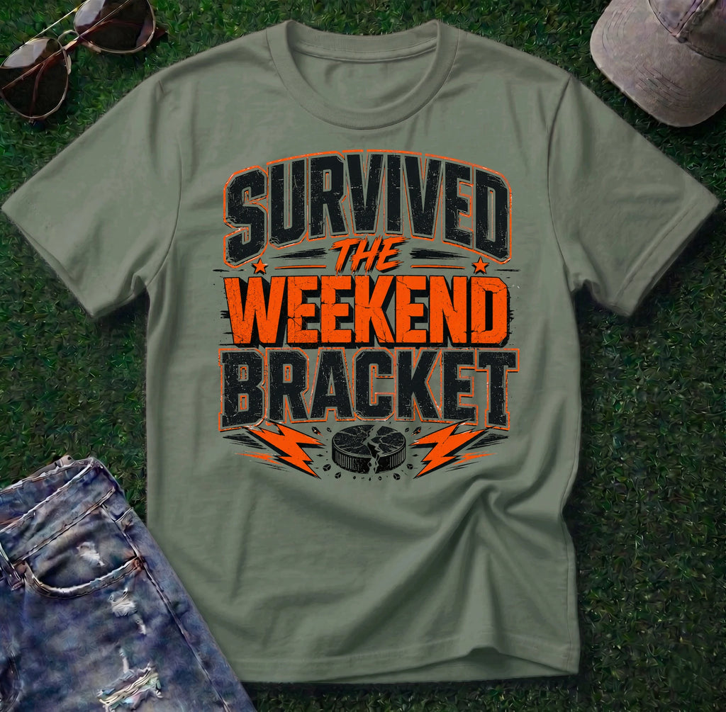 Survived the Weekend Bracket Shirt