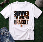 Survived the Weekend Bracket Soccer Shirt