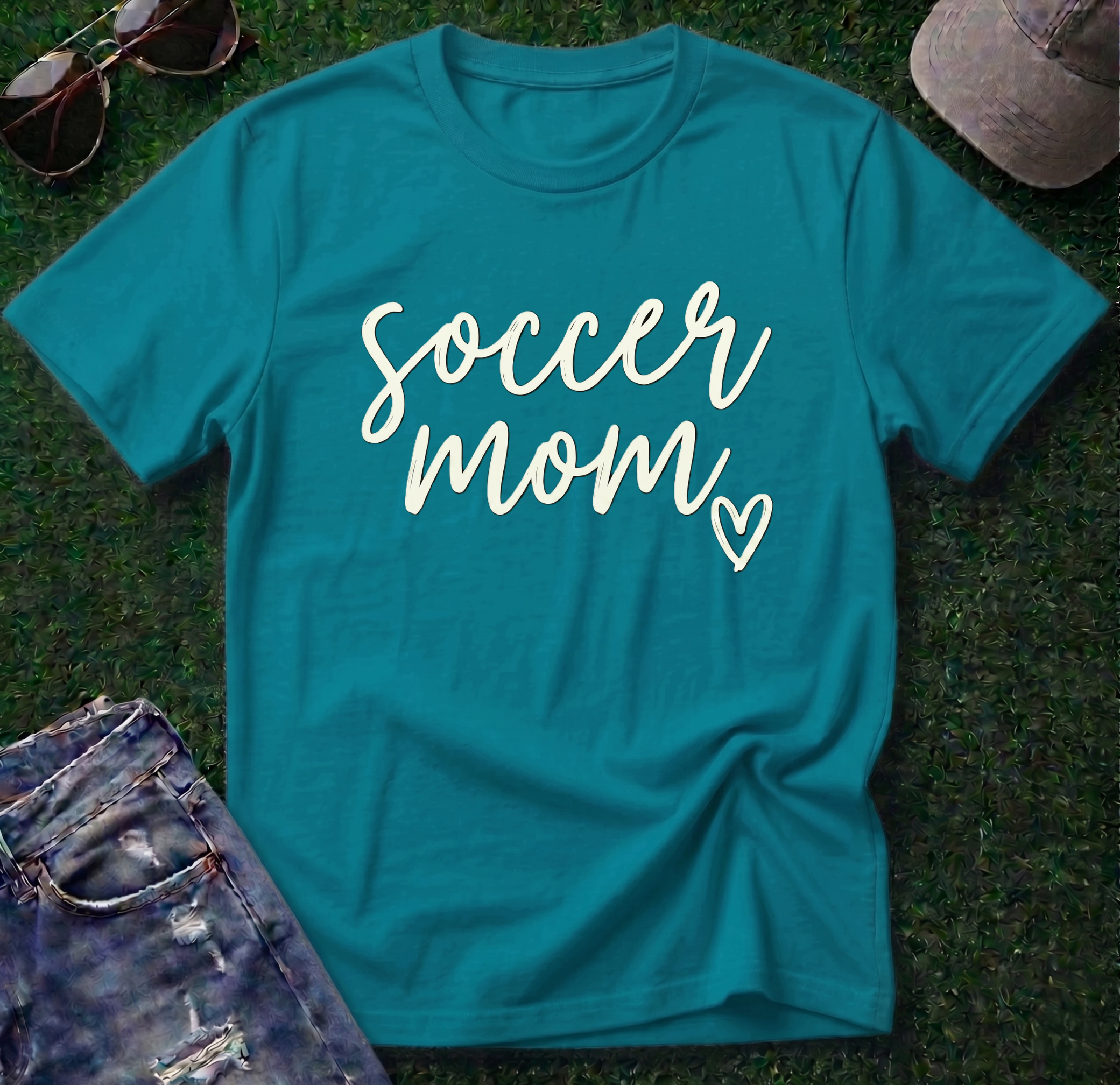 Soccer Mom Heart Shirt