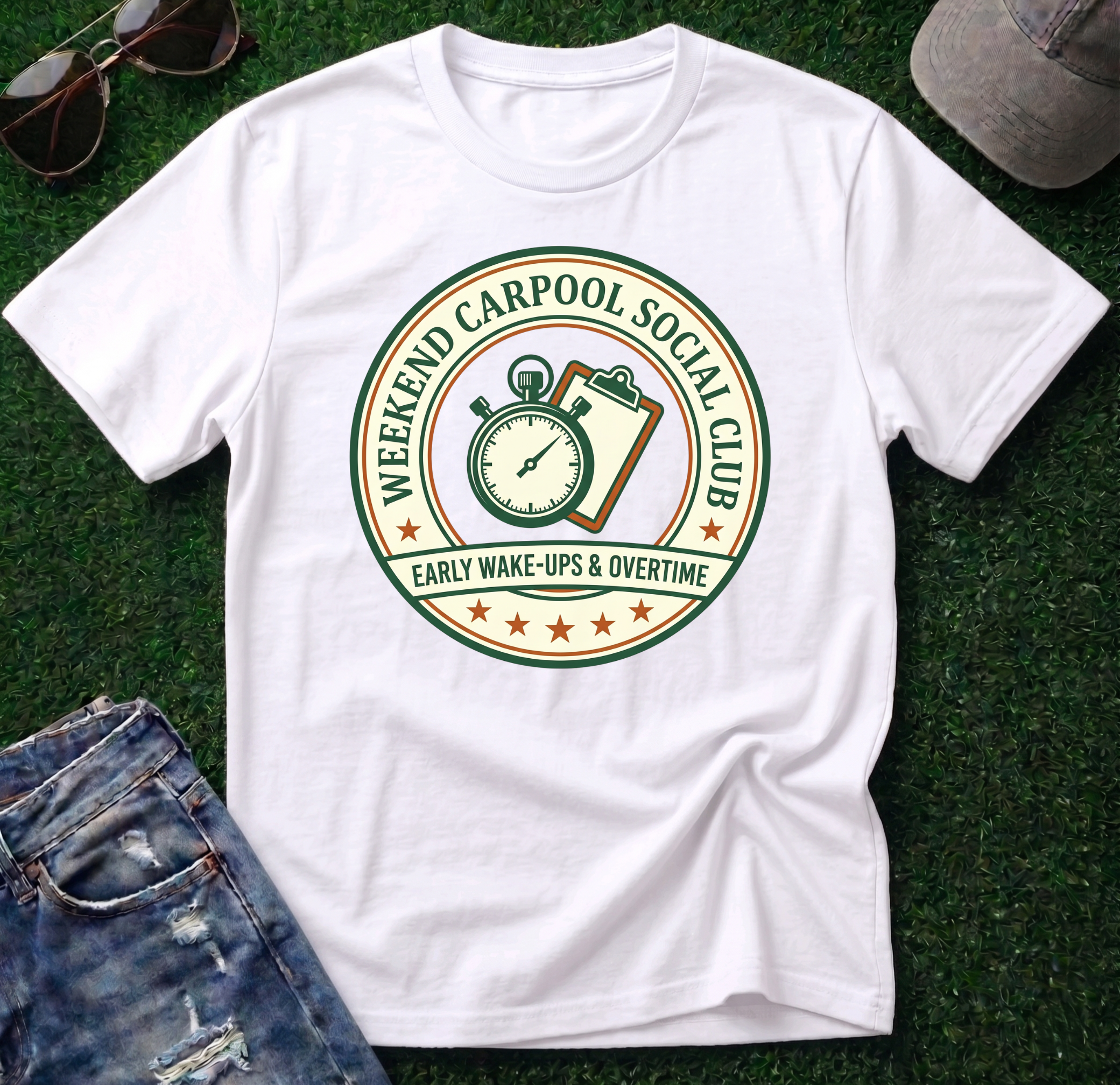 Weekend Carpool Social Club Shirt